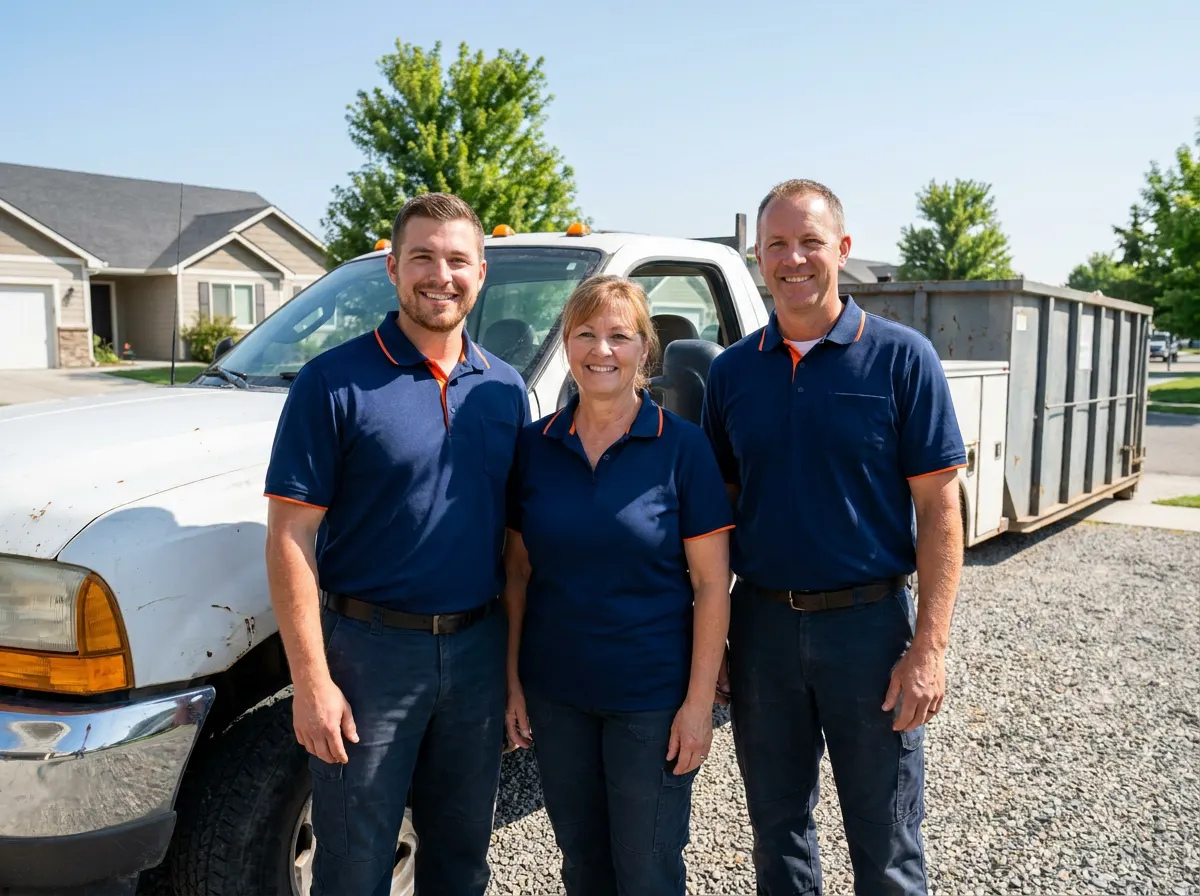 Romero Dumpster Rental dumpster rental team in Meridian, ID